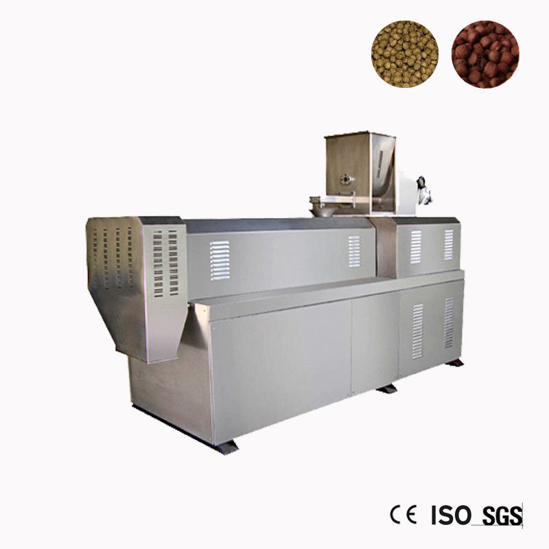 China dry floating and sinking fish feed  machinery