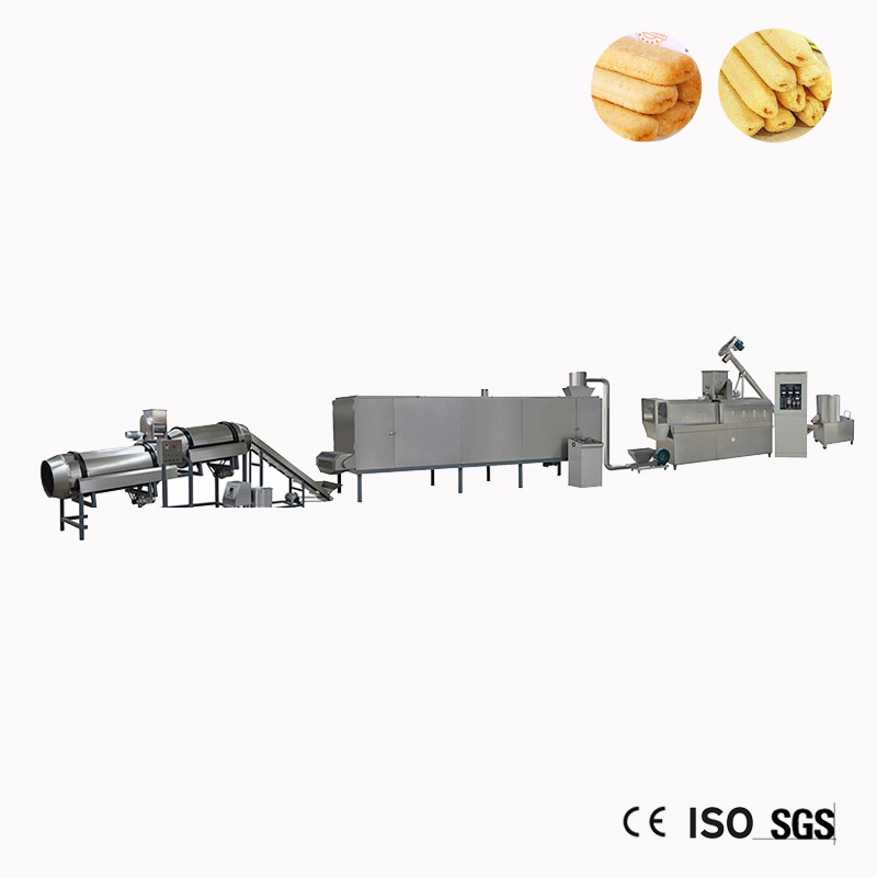 Core filled puffed food machine