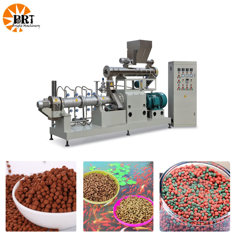 Floating fish food pellet machine