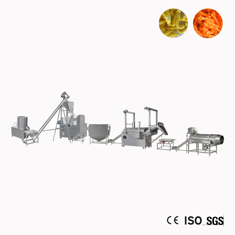 Raw kurkure snack extruder machine