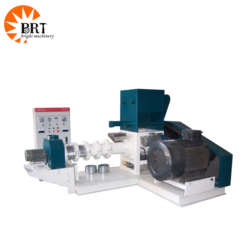 Single screw extruder dog food machine