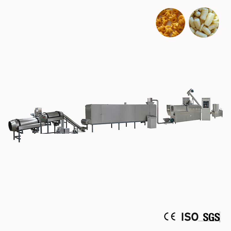 puffed corn rice snacks machine