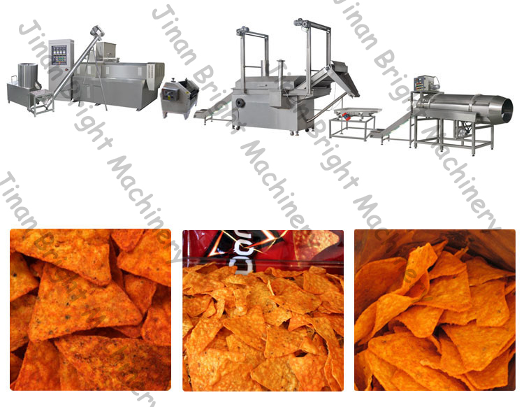Doritos production line Doritos production line